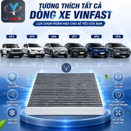 Lọc Gió Điều Hòa VinFast VF3 VF5 VF6 VF7 VF8 VF9 Limo Green | Than Hoạt Tính Khử Mùi Cao Cấp 9