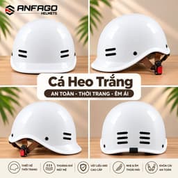 [ĐẠT CHUẨN AN TOÀN] Combo 2 Mũ Bảo Hiểm Cá Heo Nửa Đầu Nam Nữ Dễ Thương Thời Trang 8