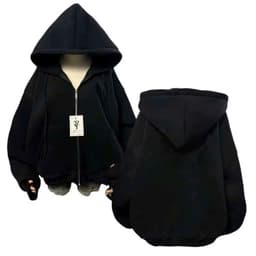 ( RẺ VÔ ĐỊCH ) Áo khoác hoodie zip nỉ dày dặn, freesize nam nữ, gấu bông đáng yêu, giá cực rẻ - qaounisex95! 7