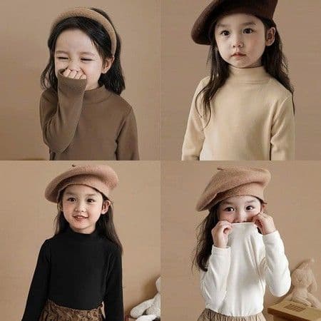 Áo giữ nhiệt cổ cao cho bé chất liệu bo zip mềm mại, co giãn , giữ ấm tốt, size 8-30kg [ KHÔNG CẦN TĂNG SIZE]