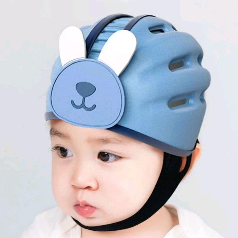 Mũ Bảo Hộ Đầu Cho Bé An Toàn Thoáng Khí, Nón Bảo Vệ Đầu Bé Phong Cách Hàn Quốc Đáng Yêu, Mũ Bảo Hiểm Cho Bé Tập Ngồi Xe