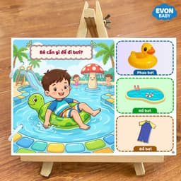 Thẻ Flash EVON BABY dạy bé tập nói - PHẢI CẦN gÌ? 4