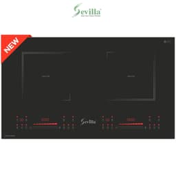 Bếp Từ Đôi Sevilla SV-TY468 – Mặt Kính Ceramic Glass – Điều Khiển Slider – Công Nghệ Double Inverter 4