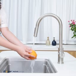 Vòi Rửa Bát Kluger KLF0030S | 2 Đường Nước Nóng Lạnh Cao Cấp 3