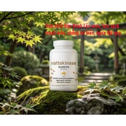 Viên Nattokinase 10,000 FU, Bổ Sung Sức Khỏe Tế Bào, Tăng Cướng Sức Khỏe Tim Mạch, Chống Đột Quỵ_RẤT RẺ  9
