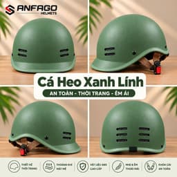 [ĐẠT CHUẨN AN TOÀN] Combo 2 Mũ Bảo Hiểm Cá Heo Nửa Đầu Nam Nữ Dễ Thương Thời Trang 3
