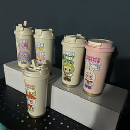 Bình Giữ Nhiệt Inox 304 Baby Three Cute Có Quai Xách 500ML - Bình Giữ Nhiệt Cho Bé 7