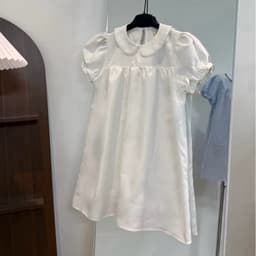 (KÈM QUẦN BẢO HỘ) Set váy babydoll tay chuông dáng xoè bèo cổ Hoian Dress - Hieuvy Botique 6