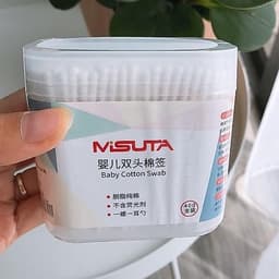 Hộp 400 que tăm bông MISUTA cho bé 6