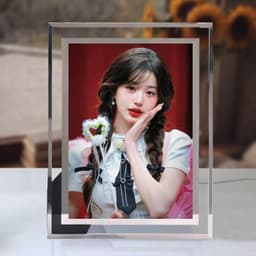 Khung Ảnh Kính JANG WONYOUNG IVE Nhiều Mẫu Idol Kpop Kèm Ảnh Trang Trí Để Bàn Quà Tặng Fan 1