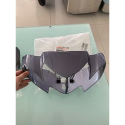 Ốp đầu trước xe Sirius thường (đời năm 2006 đến nay)  màu xám,màu ghi chính hãng Yamaha 6