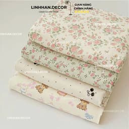 Bộ Ga Gối Lumicottice Dệt Tơ Tằm Mới 2026 Thoáng Mát Êm Ái Họa Tiết Thanh Lịch Sang Trọng Decor Phòng Ngủ- LINHHAN.DECOR 8