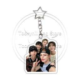 Kawaii Kpop IdolC2ORTIS Acrylic Keychain AMES JUHOON MARTIN SEONGHYEON KEONHO Keyring Decoration B 3