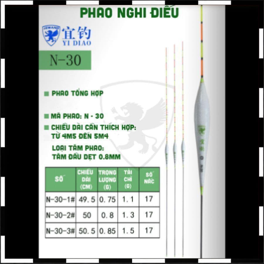 Phao Nghi Điếu N30