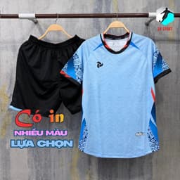 [Chính hãng JustPlay có in sau lưng] Quần áo bóng đá,đồ đá banh Pegasus màu xanh YA Chất vải CSM cao cấp 1