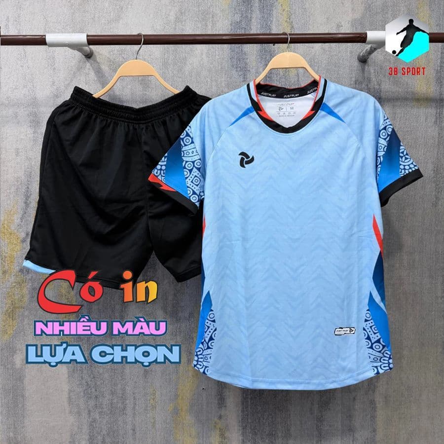 [Chính hãng JustPlay có in sau lưng] Quần áo bóng đá,đồ đá banh Pegasus màu xanh YA Chất vải CSM cao cấp