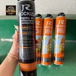[TẶNG KÈM VÒI XỊT] Xịt Bọt Nở ROCKIZA 750ml Chống Cháy Cách Nhiệt Hiệu Quả Tiện Dụng Cho Xây Dựng Và Sửa Chữa Nhà Cửa 4