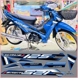 Tem rời xe future neo mẫu wavei 125 DECAL PVC 3 LỚP 2