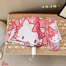 🌂 Ô (DÙ) GẤP GỌN HELLO KITTY – PHỤ KIỆN XINH XẮN CHO MỌI THỜI TIẾT 🌂 2