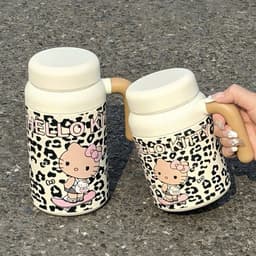 Bình Giữ Nhiệt Hello Kitty Siêu xᶖnh 700ml và 1000ml VOICON-[BIN66] - Giữ Nhiệt Nóng/Lạnh Nhiều Giờ 3
