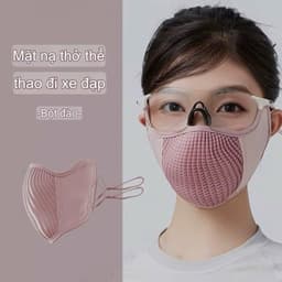 Mặt Nạ Chống Nắng , Chống Bụi , Chống Tia Cực Tím ... Rất Thông Thoáng Dùng Cho Cả Nam Và Nữ VOICON-[TV01] 5