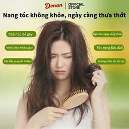 (Chính Hãng) Donan Xà phòng gội đầu - Làm sạch da đầu, giảm rụng tóc, kích thích mọc tóc mới, giúp tóc dày và chắc khỏe. 3