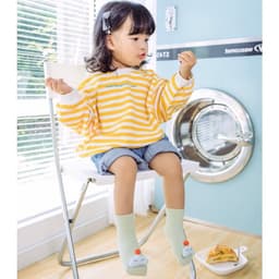 Tất Vớ Thú Chống Trượt Họa Tiết 3D Dễ Thương Cho Bé Sơ Sinh 𝟎𝟑𝐓𝐓 2