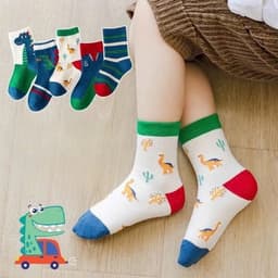 Set 10 Tất Khủng Long Cho Bé Trai Và Bé Gái Từ 1-12 Tuổi Siêu Hot Hít 1