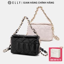 [Tặng hộp 20.10] Túi xách nữ thời trang ELLY EL305 đeo chéo đeo vai xách tay da tổng hợp cao cấp chính hãng 1