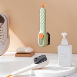 Bàn chải giày tự động cho sinh viên, mềm mại và hiệu quả giặt sạch với chất lỏng chuyên dụng. 1