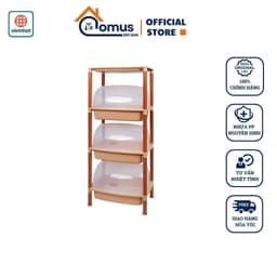 Kệ Úp Chén Bát Nhiều Tầng Có Nắp Đậy VIệt Nhật 5552/3, Kệ Đựng Bát Đũa - DOMUS 1