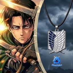 Dây Chuyền Attack On Titan Đôi Cánh Tự Do Wings of Freedom Kim Loại Mặt Dây Anime Unisex Cosplay Quà Tặng 1