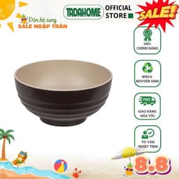 Combo Bát Cơm Thái 2 Màu Việt Nhật Chén Ăn Cơm 6850/1/2, Bộ Chén Đựng Cơm Canh Bền Đẹp - TADAHOME 1