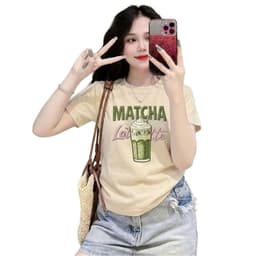 [ Áo Thun MỎNG ] Áo thun cotton nữ Bình Dân cổ tròn vải mỏng nhẹ mịn mát free size 33- 48kg- mát chaa-thuthu87 4