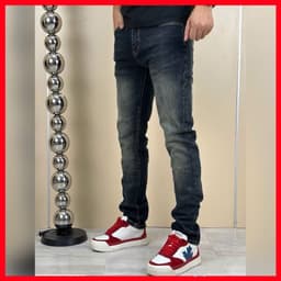 JEAN NAM CAO CẤP,FOEM ỐNG ĐỨNG DỄ MẶC,CHẤT JEAN CO GIÃN NHẸ DỄ MẶC HÀNG NGÀY QJ-3924 VIC 2