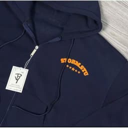 [ RẺ VÔ ĐỊCH ] Áo Khoác Nỉ Hoodie Zip In Nổi STORMSTU Form Freesize Nam Nữ Chất Nỉ Bông Mịn Đẹp-thoitrang2k 6