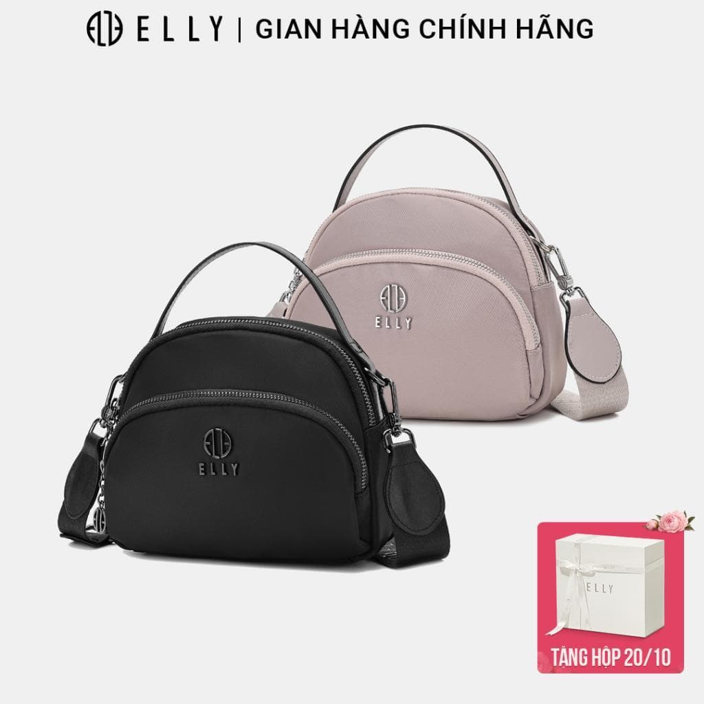 [Tặng hộp 20.10] Túi xách nữ ELLY EL360 túi đeo chéo đeo vai xách tay vải oxford thời trang cao cấp