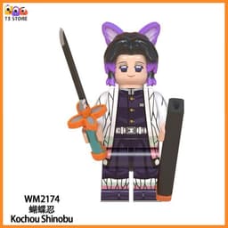 Demon Slayer Đồ Chơi Lắp Ráp Các Nhân Vật Truyện Tranh Demon Slayer, Kimetsu No Yaiba, Tanjiro, Zenitsu, (WM6116) 5