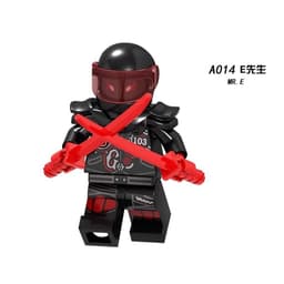 [CÓ SẴN]Mô Hình Lắp Ghép Nhân Vật Phản Diện Minifigures Ninjago,Morro,Tướng Quân Đá,Chúa tể Omega,Gamardon 6