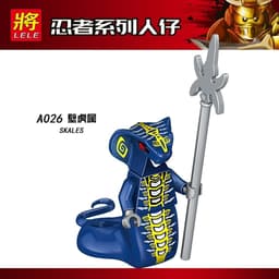 [IN LƯNG]Mô Hình Lắp Ghép Minifigures Các Tộc Rắn Ninjago-Minifigures Ninjago Seasson 1 6