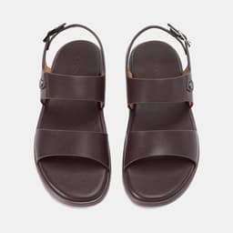 [4-25/9 TẶNG QUÀ TRUNG THU 599K] Dép Lê Nam LECOS LG58 Da Microfiber Quai May Viền Êm Chân Thoáng Mát 4