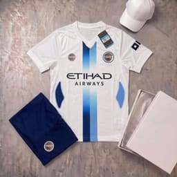 Bộ Quần Áo Bóng Đá CLB Manchester City 26/27 - Vải Polyester Gai Thái Cao Cấp 6