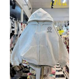 < Rẻ Vô Địch > Áo Khoác Hoodie Zip  Unisex Thêu Not Freely -  Form Rộng Chất Liệu Nỉ 2 Da  -chữ thập 3
