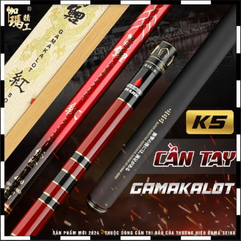 Cần Tay Gama Seiko GAMAKALOT K5