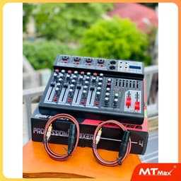 Bàn Trộn Nâng Cấp Âm Thanh Cho Loa Kéo , Âmply  F79 Pro - Tích Hợp 99 Chế Độ Vang Số Livestream - Karaoke Dễ Dàng 3