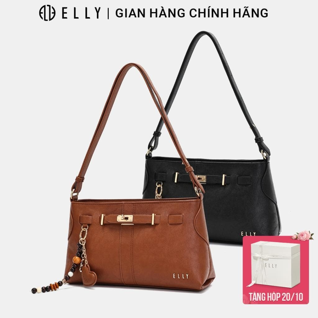 [Tặng hộp 20.10] Túi Xách Nữ ELLY EL415 Cao Cấp Đeo Chéo Đeo Vai Xách Tay Thời Trang Công Sở Đi Chơi