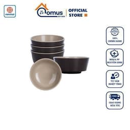 Bát Cơm 2 Tông Màu Nhám Việt Nhật 6864/65, Chén Melamine Bền Đẹp Chống Va Đập Tốt - DOMUS 1