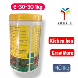 GROW MORE 6-30-30+TE (HỦ 0.5KG): BÍ QUYẾT KÍCH RA HOA ĐỒNG LOẠT, TĂNG ĐẬU QUẢ VƯỢT TRỘI! 3