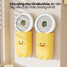 Hộp Đựng Đũa Muỗng Treo Tường Nhựa ABS Cao Cấp Thoáng Khí Ngăn Ẩm Mốc Ống Đựng Đũa Chống Bụi Tích Hợp Móc VOICON-TTA11 4