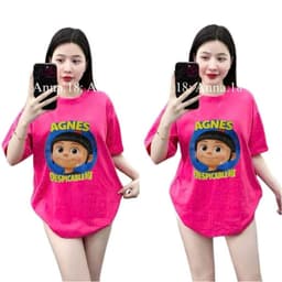 ( Áo Thun MỎNG ) Áo thun Nữ chữ ANNNES -thời trang học sinh chất cotton su tay lỡ Mặc mát mẻ -Thoitrang98 6